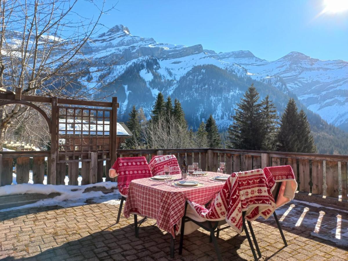Chambre D'Hotes L'Ours Bleu Les Diablerets Ngoại thất bức ảnh