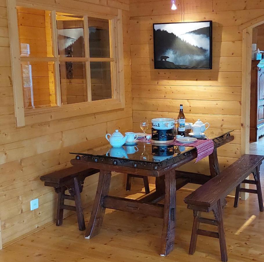 Chambre D'Hotes L'Ours Bleu Les Diablerets Ngoại thất bức ảnh