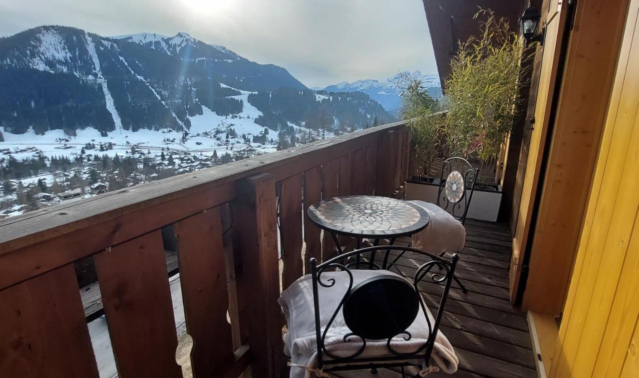 Chambre D'Hotes L'Ours Bleu Les Diablerets Ngoại thất bức ảnh