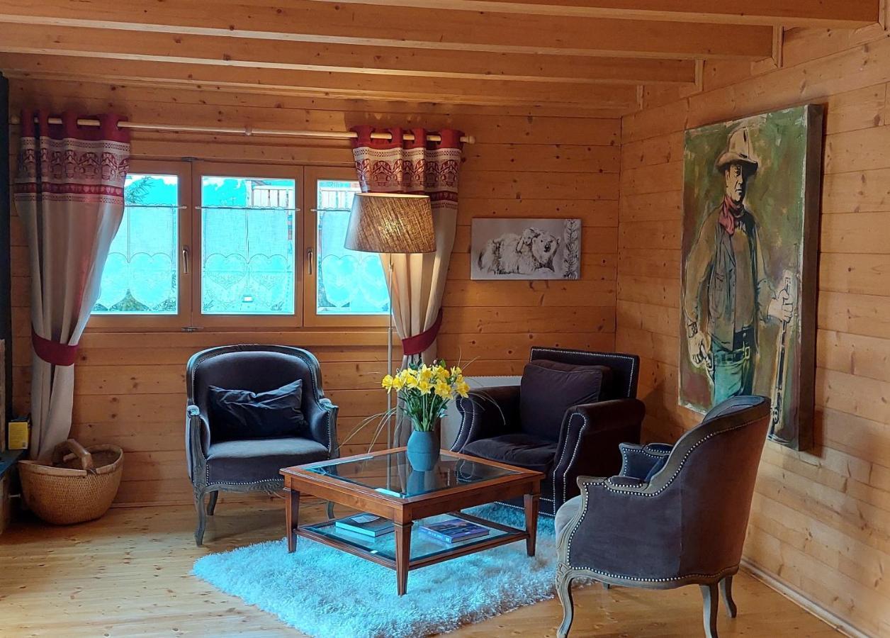 Chambre D'Hotes L'Ours Bleu Les Diablerets Ngoại thất bức ảnh