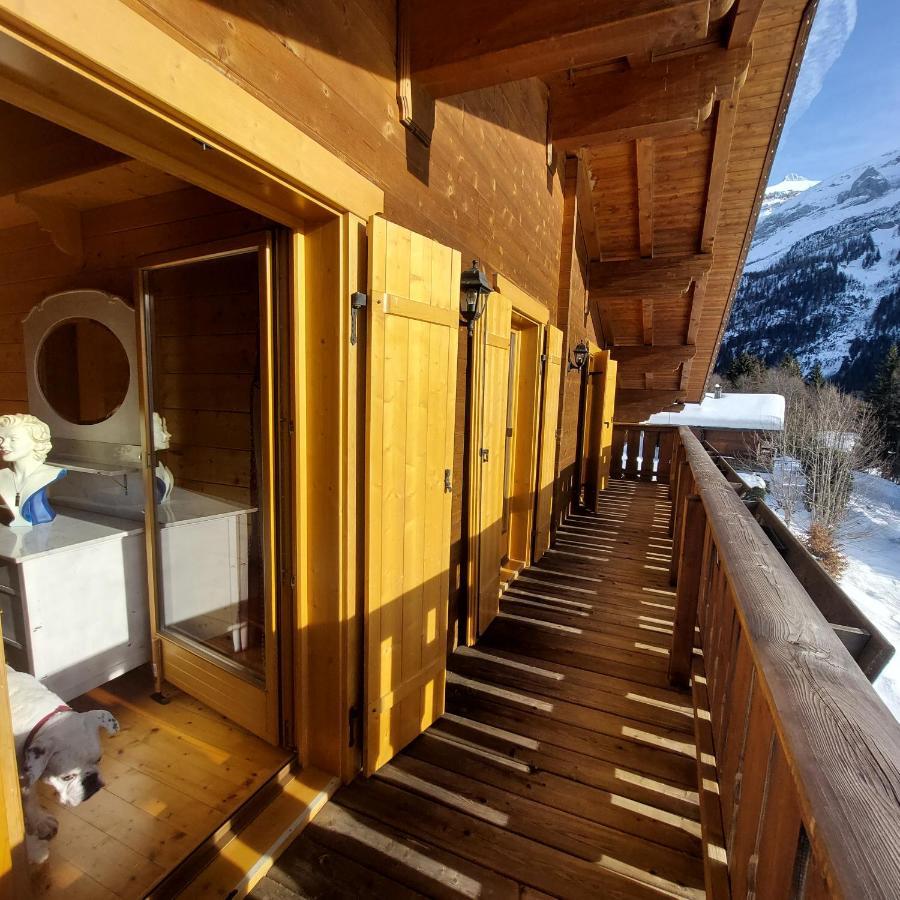Chambre D'Hotes L'Ours Bleu Les Diablerets Ngoại thất bức ảnh