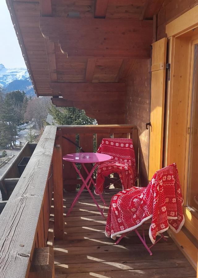 Chambre D'Hotes L'Ours Bleu Les Diablerets Ngoại thất bức ảnh