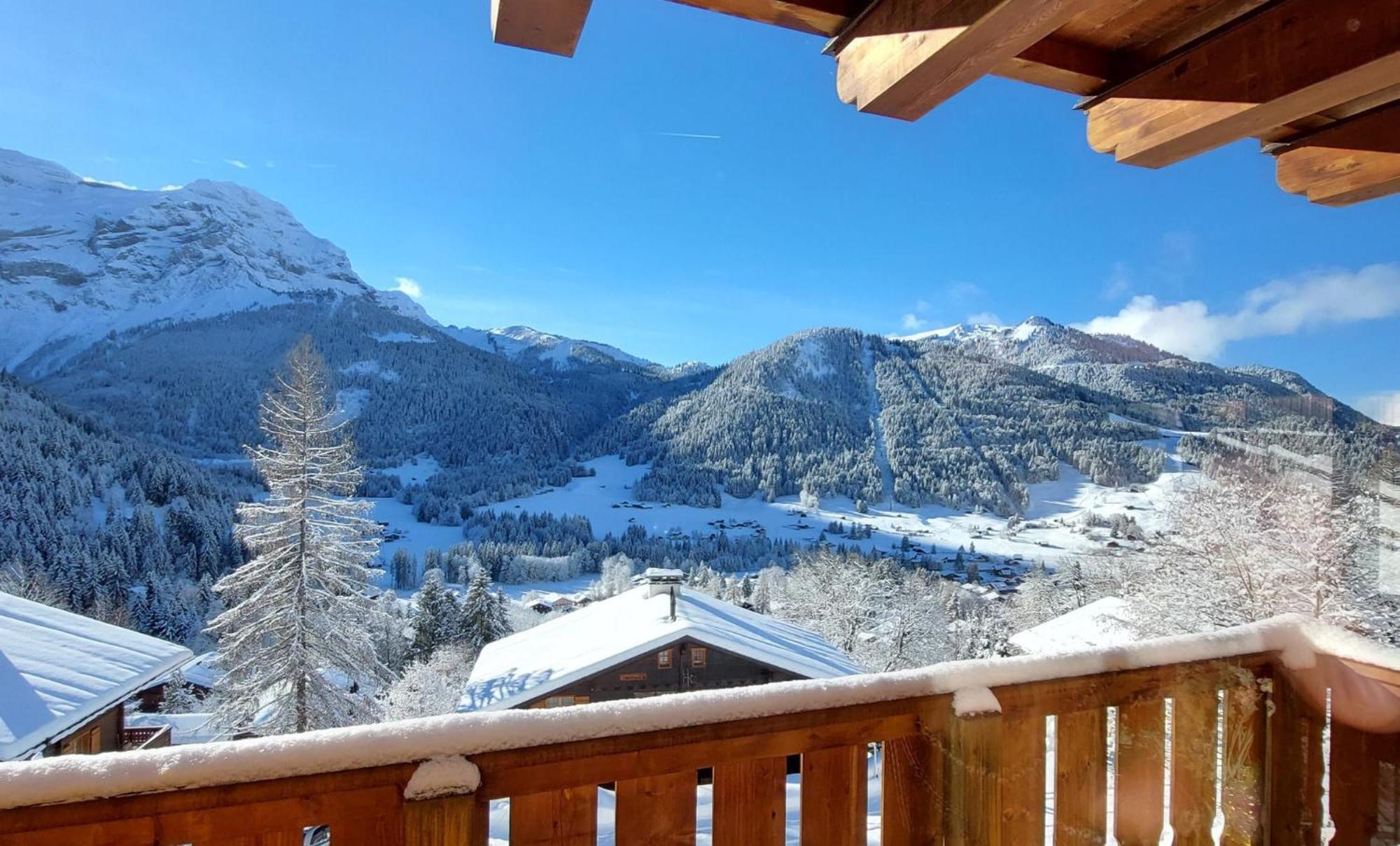 Chambre D'Hotes L'Ours Bleu Les Diablerets Ngoại thất bức ảnh